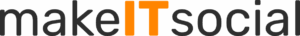 Logo make IT social mit Link zu webseite
